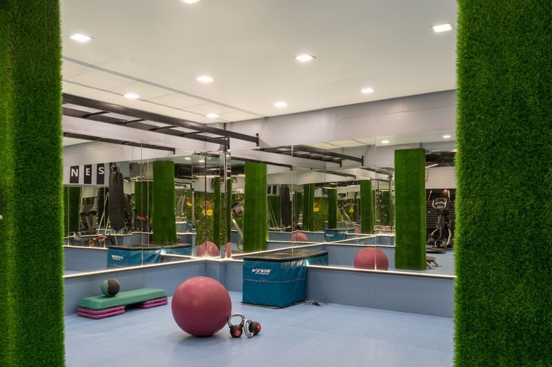 Gym interior